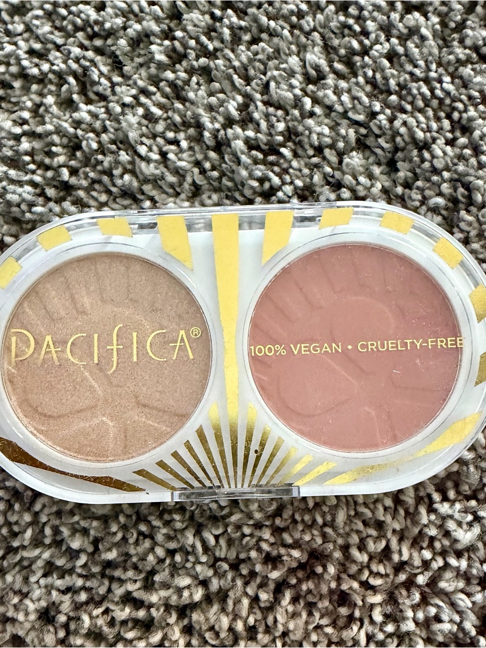 Pacifica Blush & Highlighter Duo - Champagne Glow & Dusty Pink
